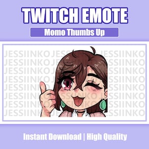 DanDaDan Momo Thumbs Up Emote