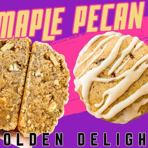 Maple Pecan Cookie Recipe, Thanksgiving Cookie, Fall Cookies, Gourmet Recipes, Pecan Pie, Stuffed Cookies, Gourmet Cookie Recipe, Ny style