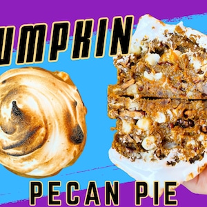 NY Style Pumpkin Pecan Pie Cookie Recipe, Homemade Cookies, Stuffed Recipes, Fall, Bakery, Homemade, Thanksgiving, Pie, Dessert, Food Recipe