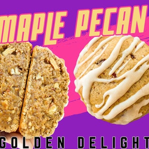 Maple Pecan Cookie Recipe, Thanksgiving Cookie, Fall Cookies, Gourmet Recipes, Pecan Pie, Stuffed Cookies, NY Style Cookies