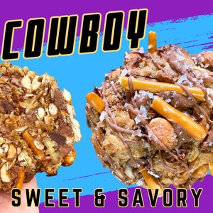 Cowboy Cookies Recipe, Cookie Recipe, Giant Cookie, Ny Style Cookie, Gourmet Cookie, Stuffed Cookie, Dessert Recipe, Food Recipe