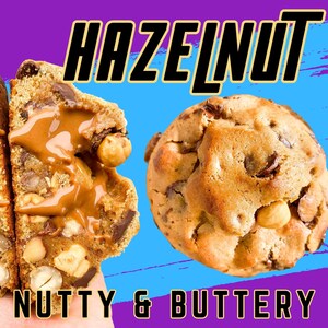 Recept på gourmetkakor fyllda med hasselnötskräm i New York-stil, bagerirecept, hemlagad dessert, nötkakor,