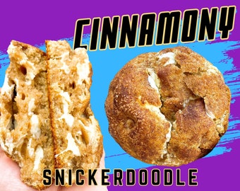 Giant Snickerdoodle Cookie Recipe, Gourmet Cookie Recipe, Homemade Cookies, Bakery Recipe, Exchange Recipes, Stuffed Cookie, NY style cookie