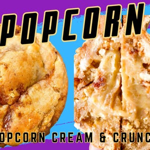 Popcorn Cookie Recipe, Gourmet Stuffed Cookie Recipe, Homemade Cookies, Bakery Recipe, Recipes, Stuffed Cookie, NY style cookies