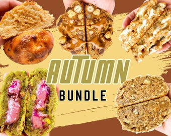 Autumn Cookie Recipe Bundle, Fall Bundle, Gourmet Stuffed Cookies, Bakery Recipes, Gourmet Cookie Recipe, NY Style Cookies