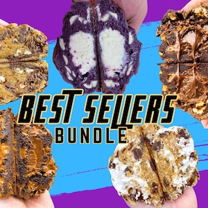 Bestseller-Plätzchen-Rezeptpaket, gefüllte Gourmet-Kekse, Backrezepte, Gourmet-Keks-Rezept, gefüllte Kekse, Kekse im NY-Stil Bild 1
