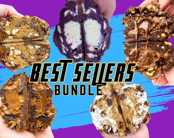 Best Sellers Cookie Recipe Bundle, Gourmet Stuffed Cookies, Bakery Recipes, Gourmet Cookie Recipe, Stuffed Cookie, NY Style Cookies