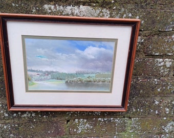 Beautiful Original Pastel Painting ‘Cloud Study’ by Mike Dell, Battle, East Sussex