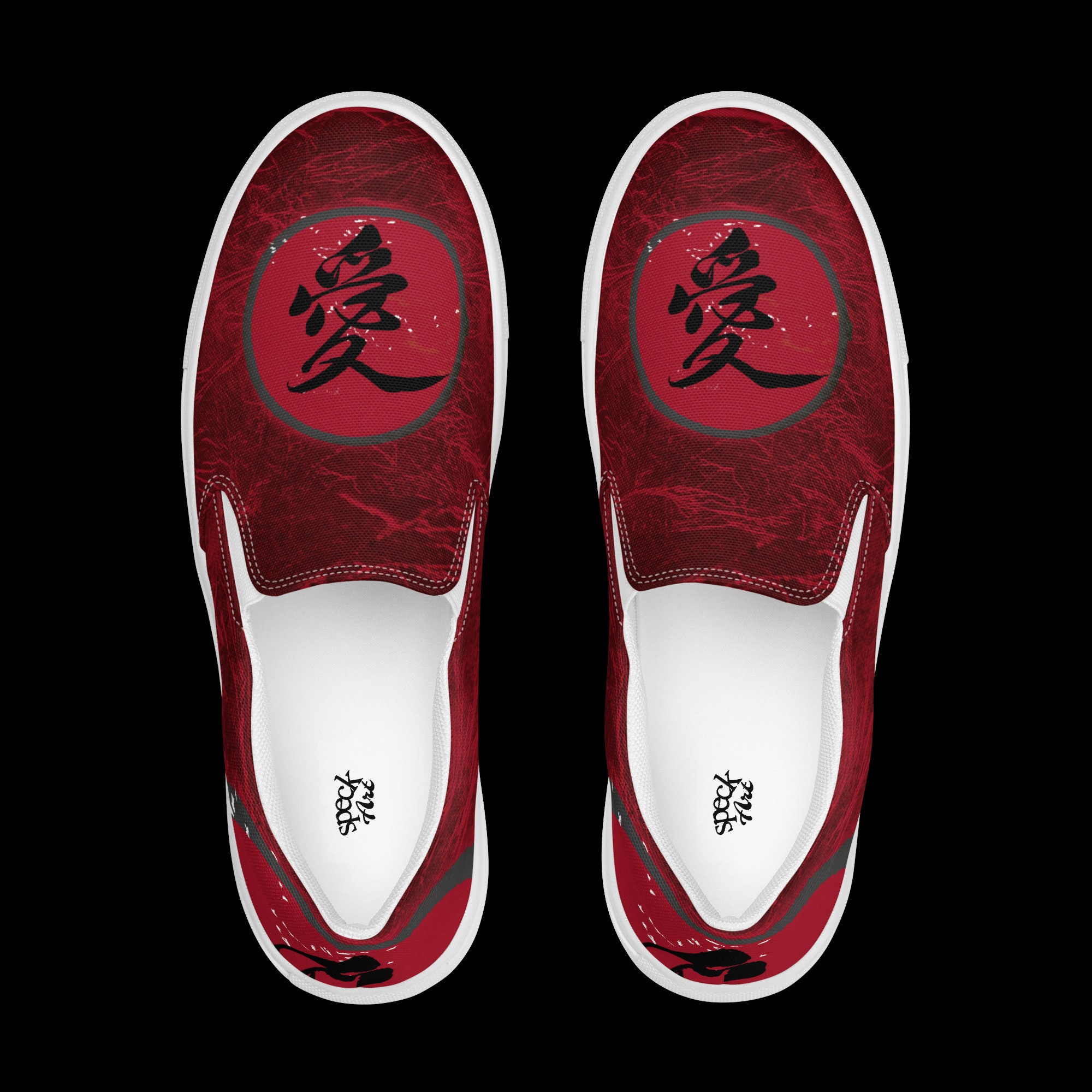 シンプルなデザインで魅力的♪G40110 Y56581 K6008 Women's Slip-on Canvas Shoes With Japanese Style Inspired