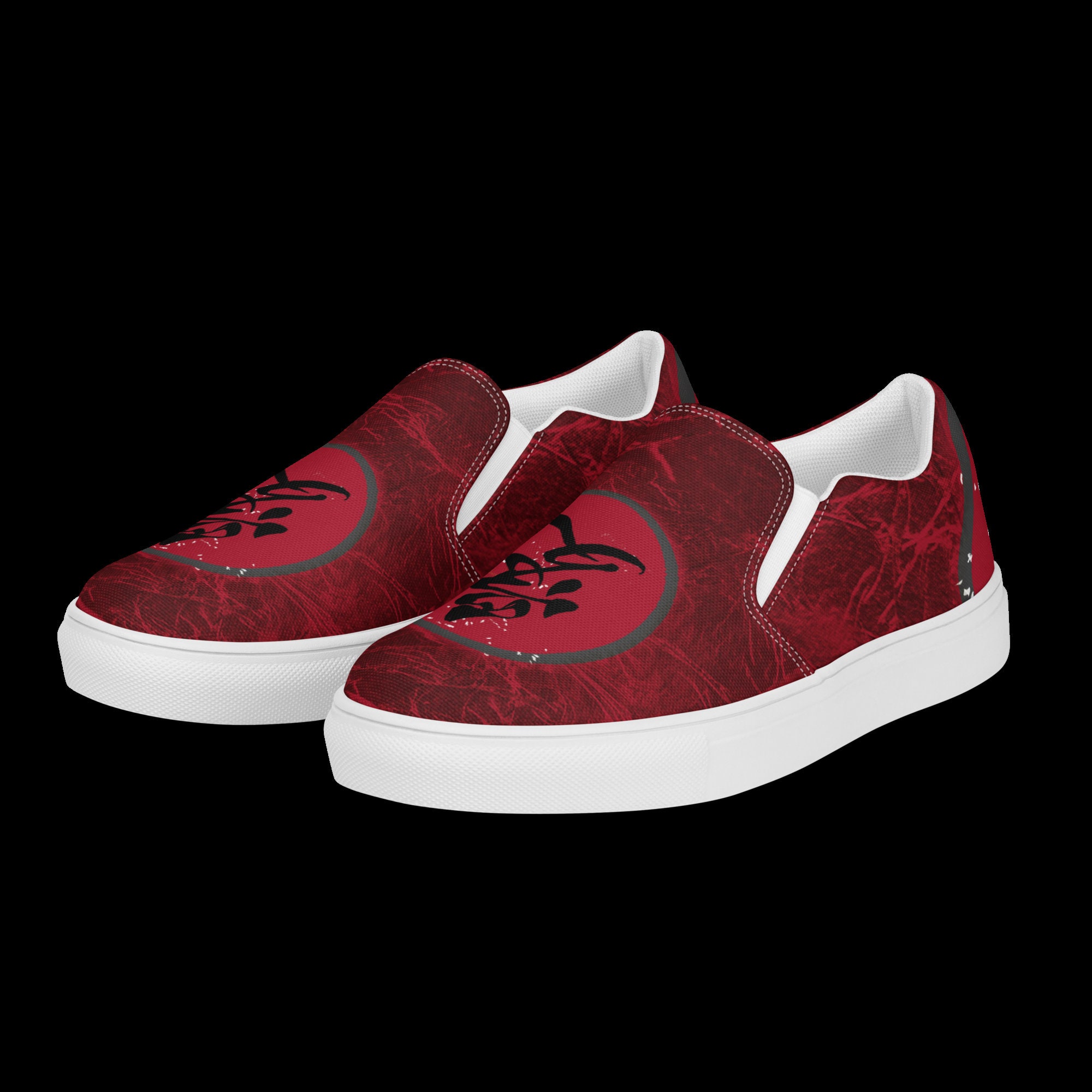 シンプルなデザインで魅力的♪G40110 Y56581 K6008 Women's Slip-on Canvas Shoes With Japanese Style Inspired