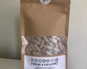 Certified Organic Ashwangandha (Anxiety & Stress Relief) - 100 Veg Capsules
