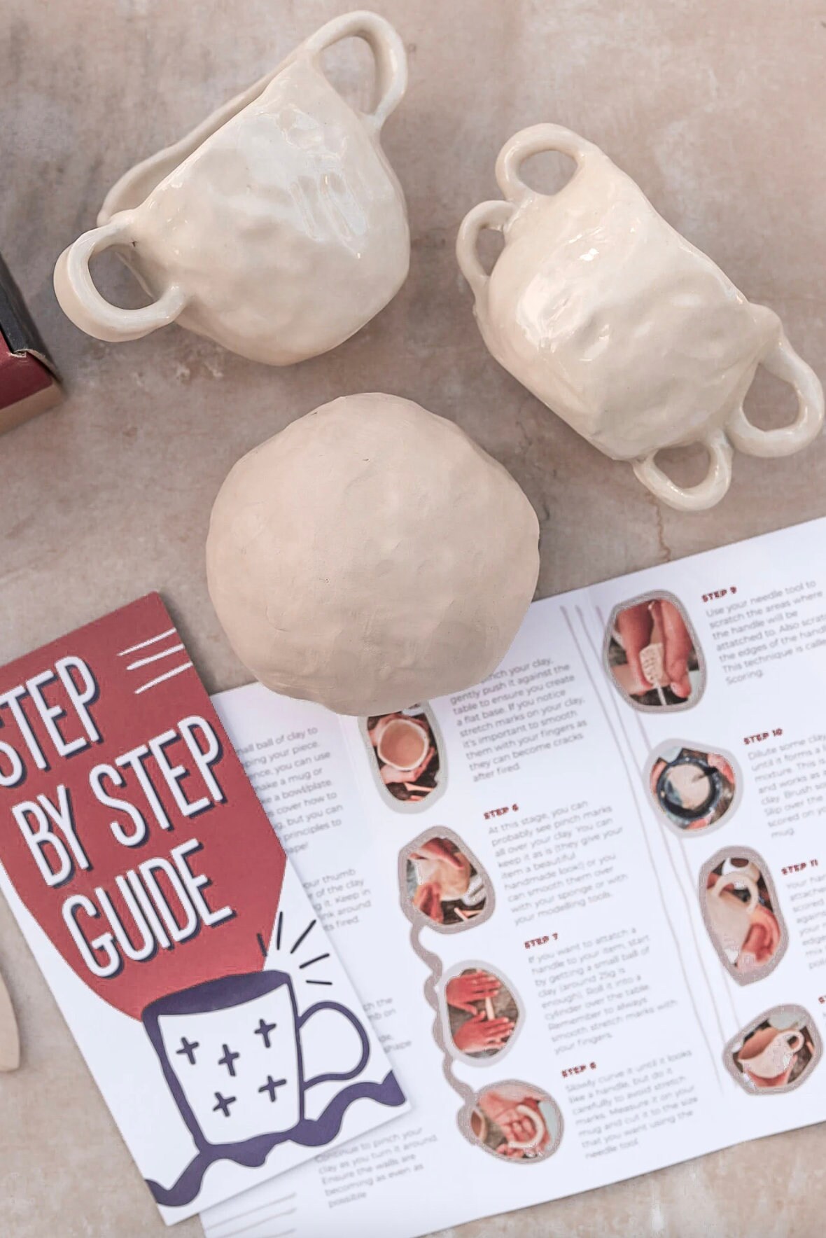 DIY Pottery Kit Clay Kit Make Your Own Pottery Mug or Etsy Australia