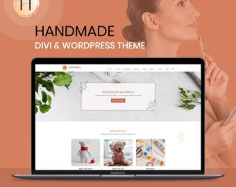 Craft Website Template: Divi Child Theme for Handmade Artists