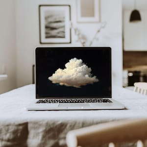 Desktop Wallpaper Cloud Painting, Dark Moody iPhone Wallpaper, iPad Wallpaper, Digital Device Background Bundle, Laptop wallpaper