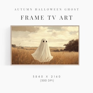 Frame TV Art Halloween, Autumn Ghost Samsung frame tv art for Halloween,  Fall frame Tv Art, Frame TV Halloween Art, Vintage Fall TV Art