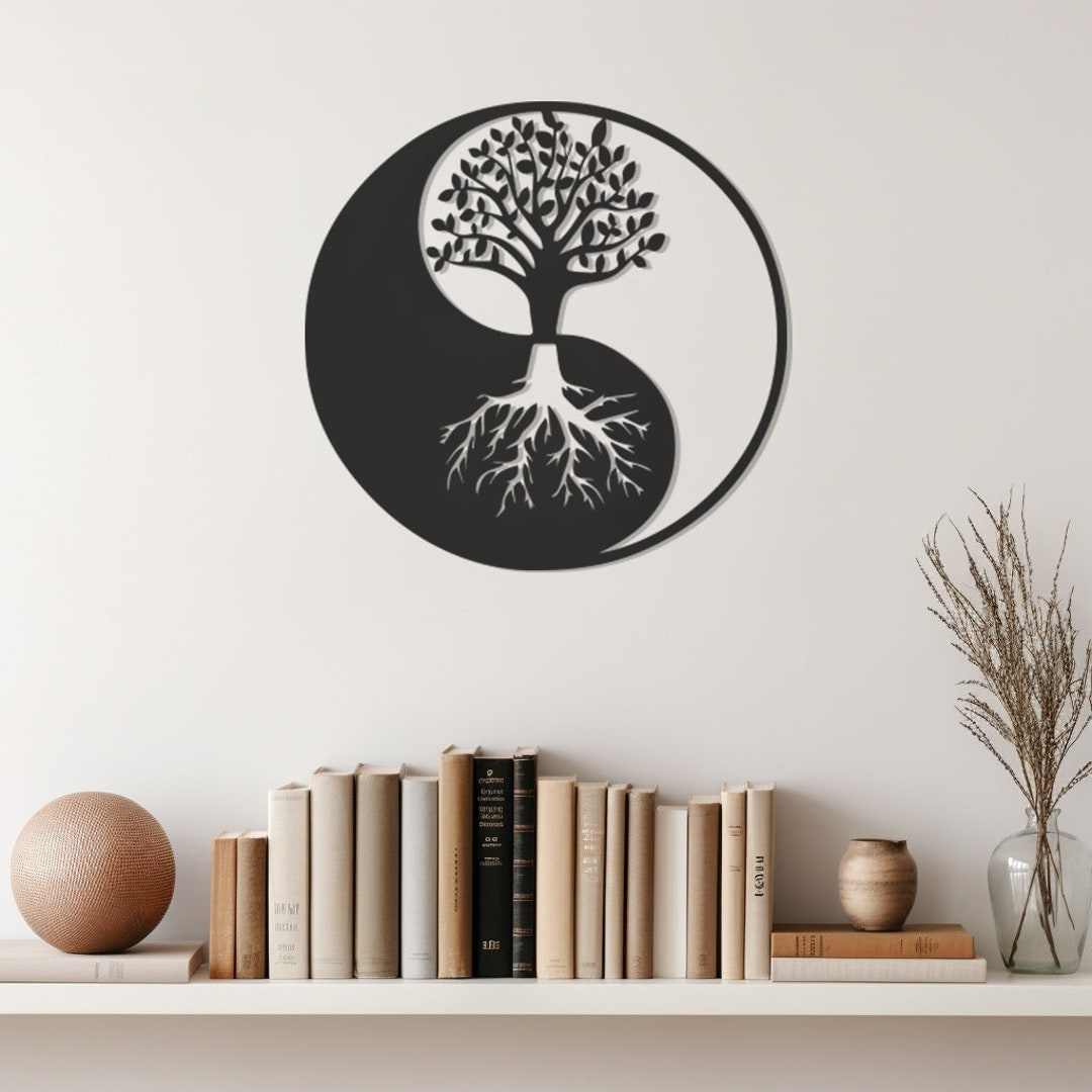 Family Tree Metal Wall Art, Glorious Tree Design, Ancestral Home Decor ...