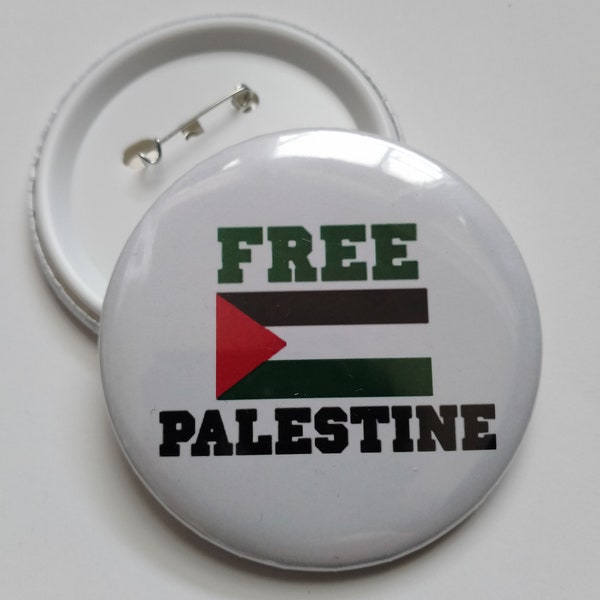 75mm XL Free Palästina Button