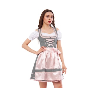 Exquisite Dirndl &quot;Alya&quot; mint / authentic cultural quality clothing / Austria / Bavaria / Oktoberfest / traditional costume outfit