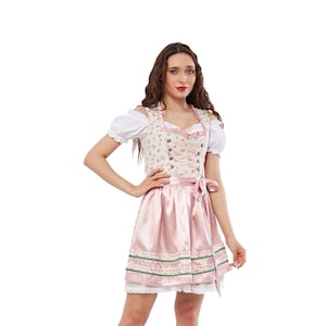 Exquisite Dirndl &quot;Lillia&quot; Flowery / authentic cultural quality clothing / Austria / Bavaria / Oktoberfest / traditional costume outfit