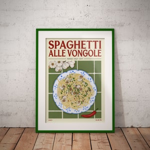 Elin PK Spaghetti Alle Vongole Poster