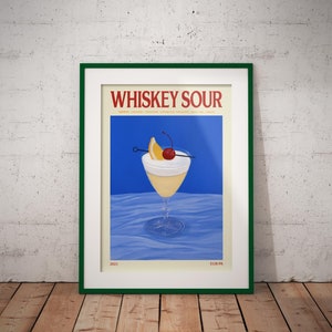 Elin PK Whisky Sour Drink Poster