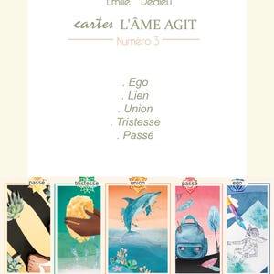 jeu "l'âme agit" numéro 3, fichier numérique à imprimer chez soi contenant 35 cartes