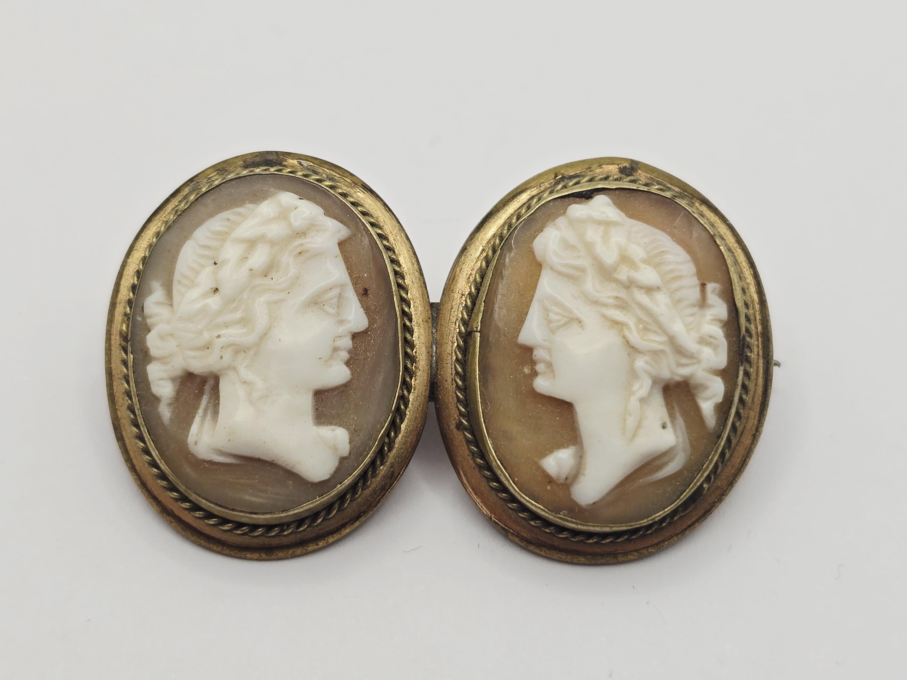 Vintage signed cameo - Etsy 日本