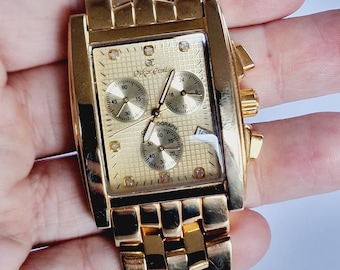 ヴィンテージ時計、金メッキ時計 ヴィンテージ？エルメスの再メッキ｜修理｜カイドージュエリー