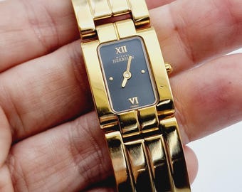 Vintage Michel Herbelin Safari Watch: Swiss Quartz, Stainless