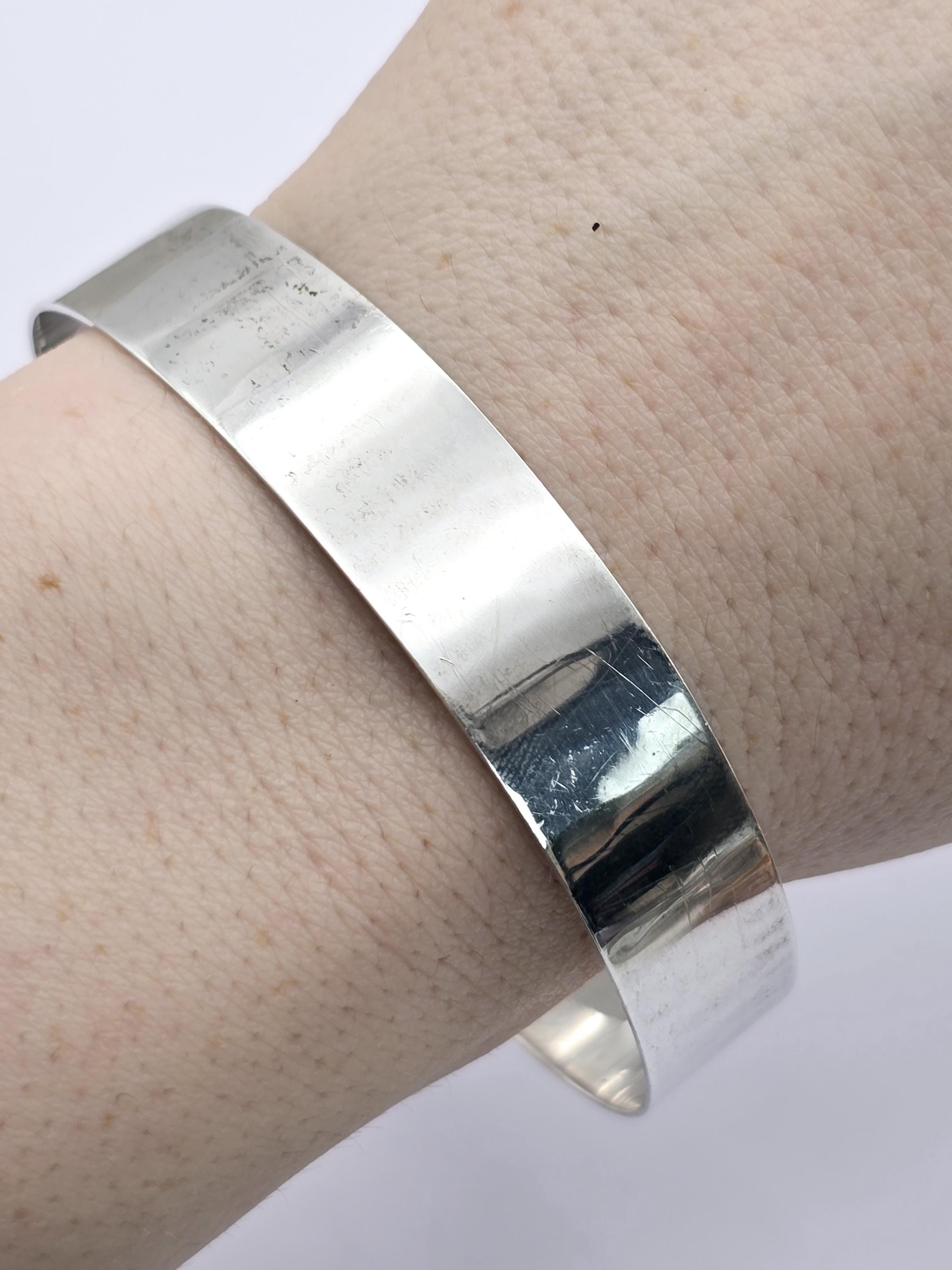 1976 Silver Bangle - Etsy