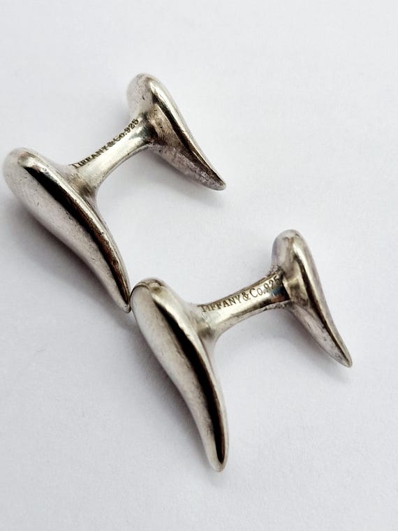 ◇ティファニー◇ボタン/カフス/シルバー/925×750/ブランド ティファニー ボタン カフス 750 925 コンビ NN7fe