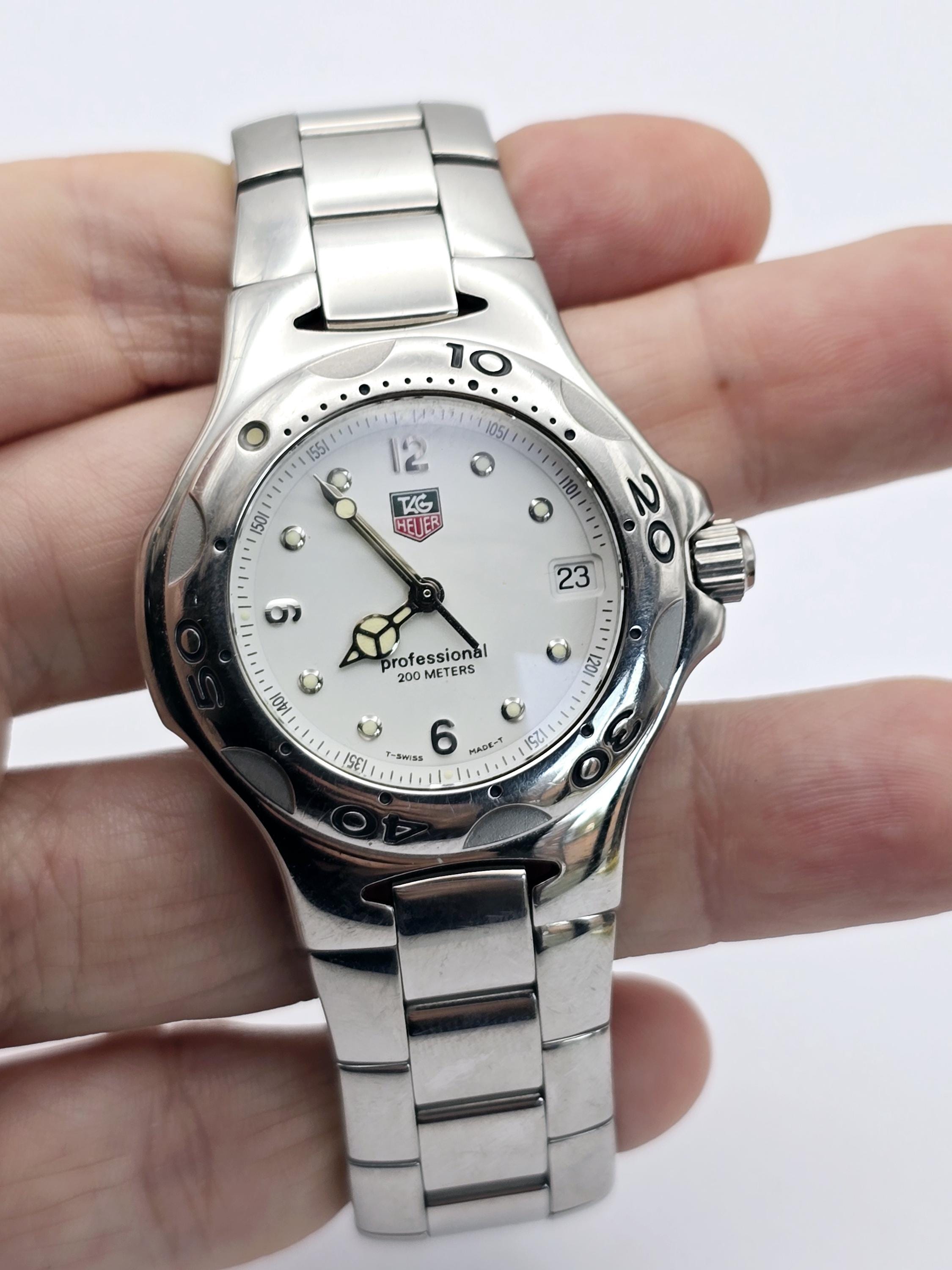Vintage Tag Heuer Professional 200 Meters Stainless Steel Swiss