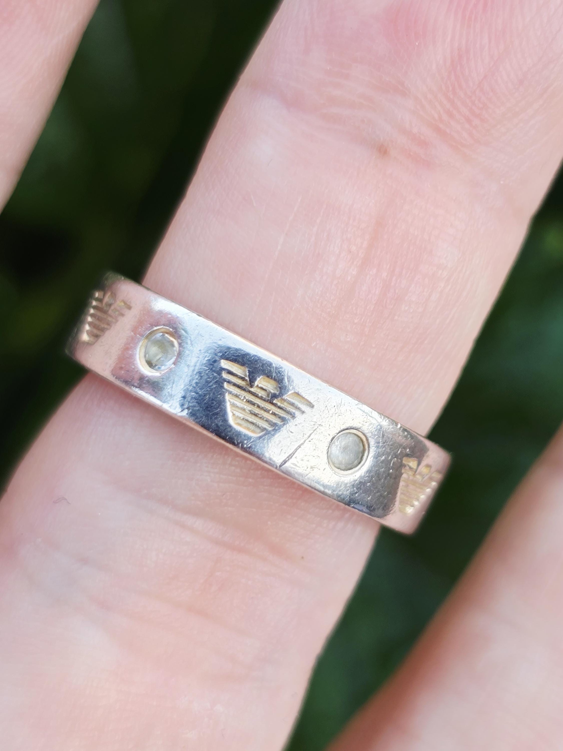 Emporio Armani Ring - Etsy