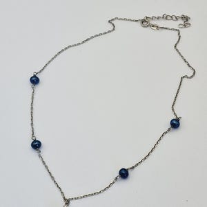 Peacock Freshwater Pearl and Sterling Silver 925 Necklace