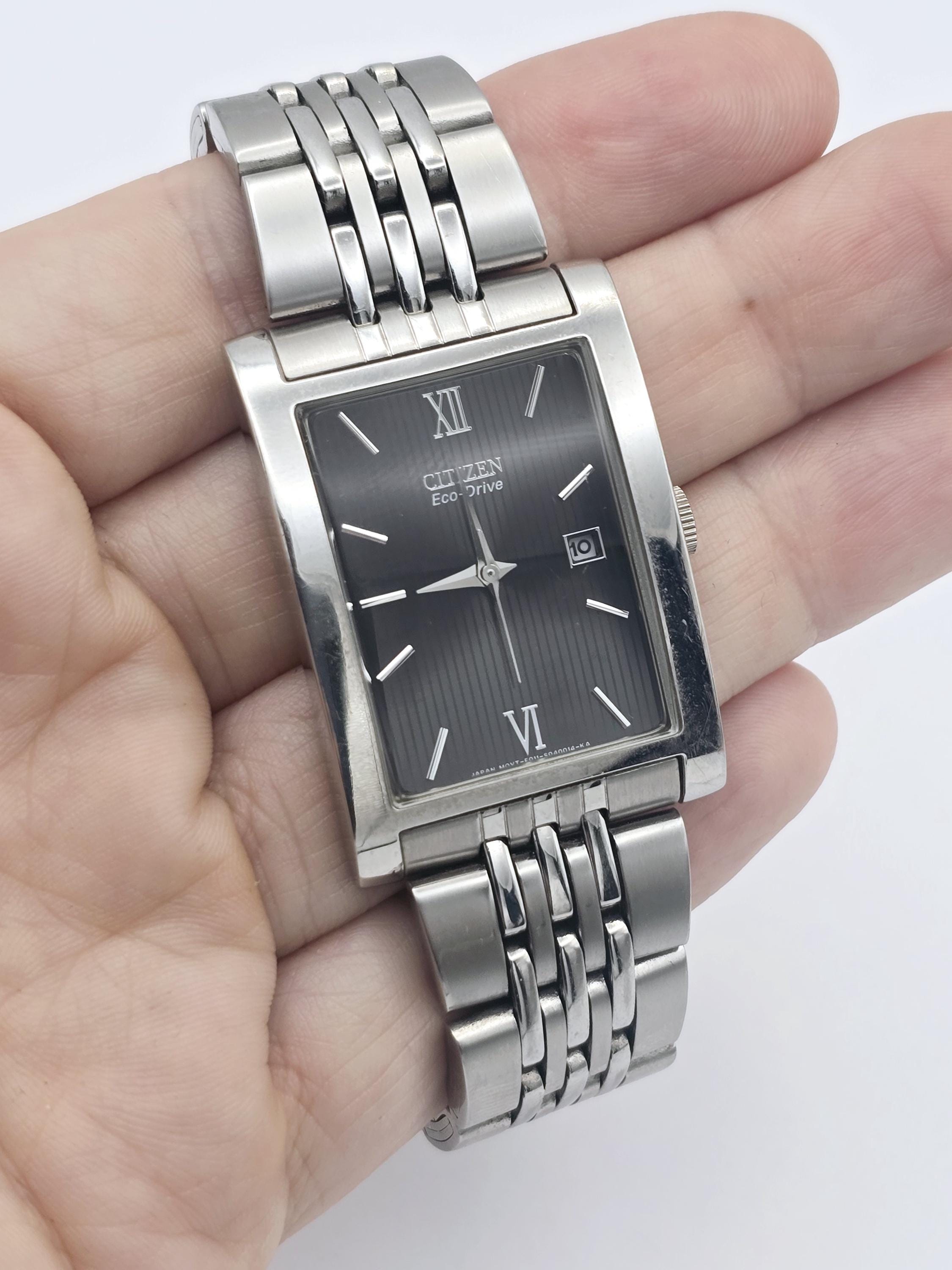 Citizen Eco-drive Mens Tank Watch - Etsy