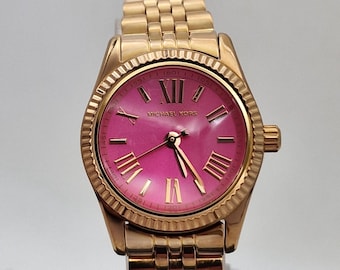 Mk6282 Sawyer Womens Rose Gold Chronograph Watch - Etsy display picture 2