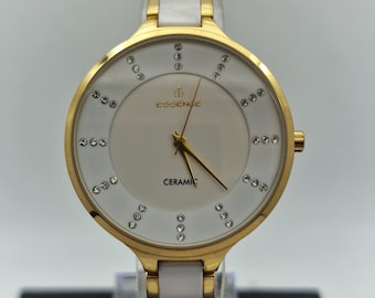 Vintage Raymond Weil Ladies Watch: 18k Gold Plated Swiss Quartz - Etsy