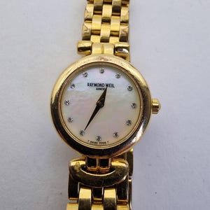 ホ*》様 RAYMOND WEIL ゴールド 腕時計 ダイヤモンド風装飾 ホ*》様 RAYMOND WEIL ゴールド 腕時計 ダイヤモンド風装飾