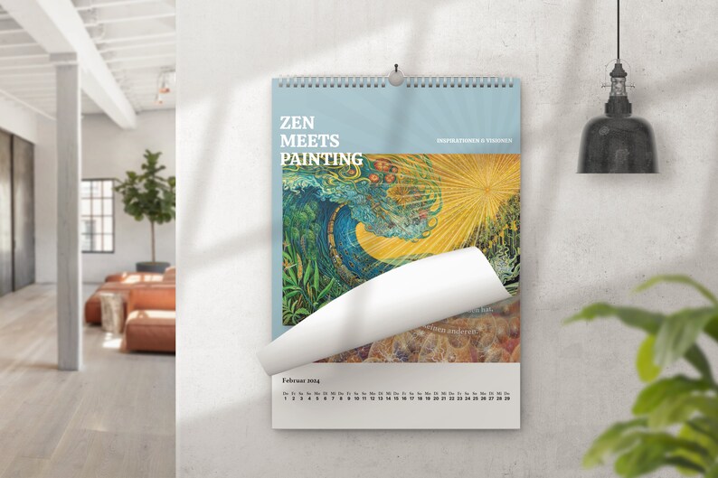 Zen Calendar 2024 Etsy