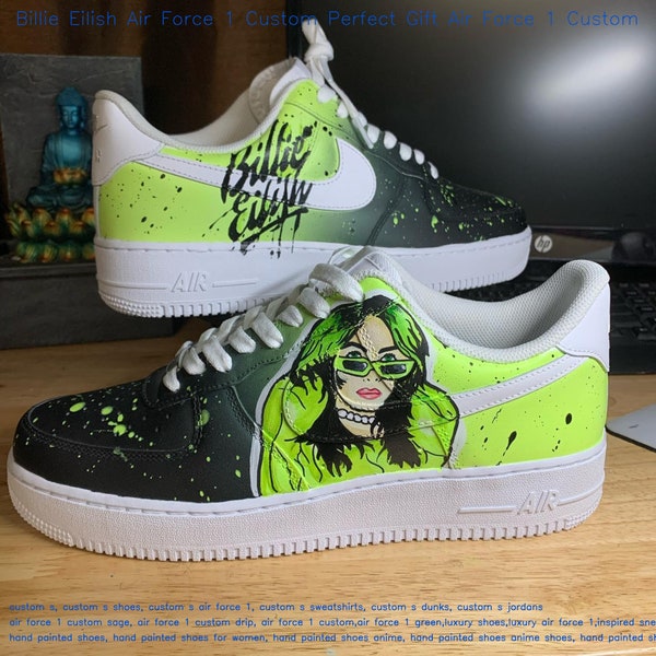 custom billie eilish shoes
