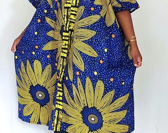 Kimono z nadrukiem afrykańskim | Kimono z Ankary