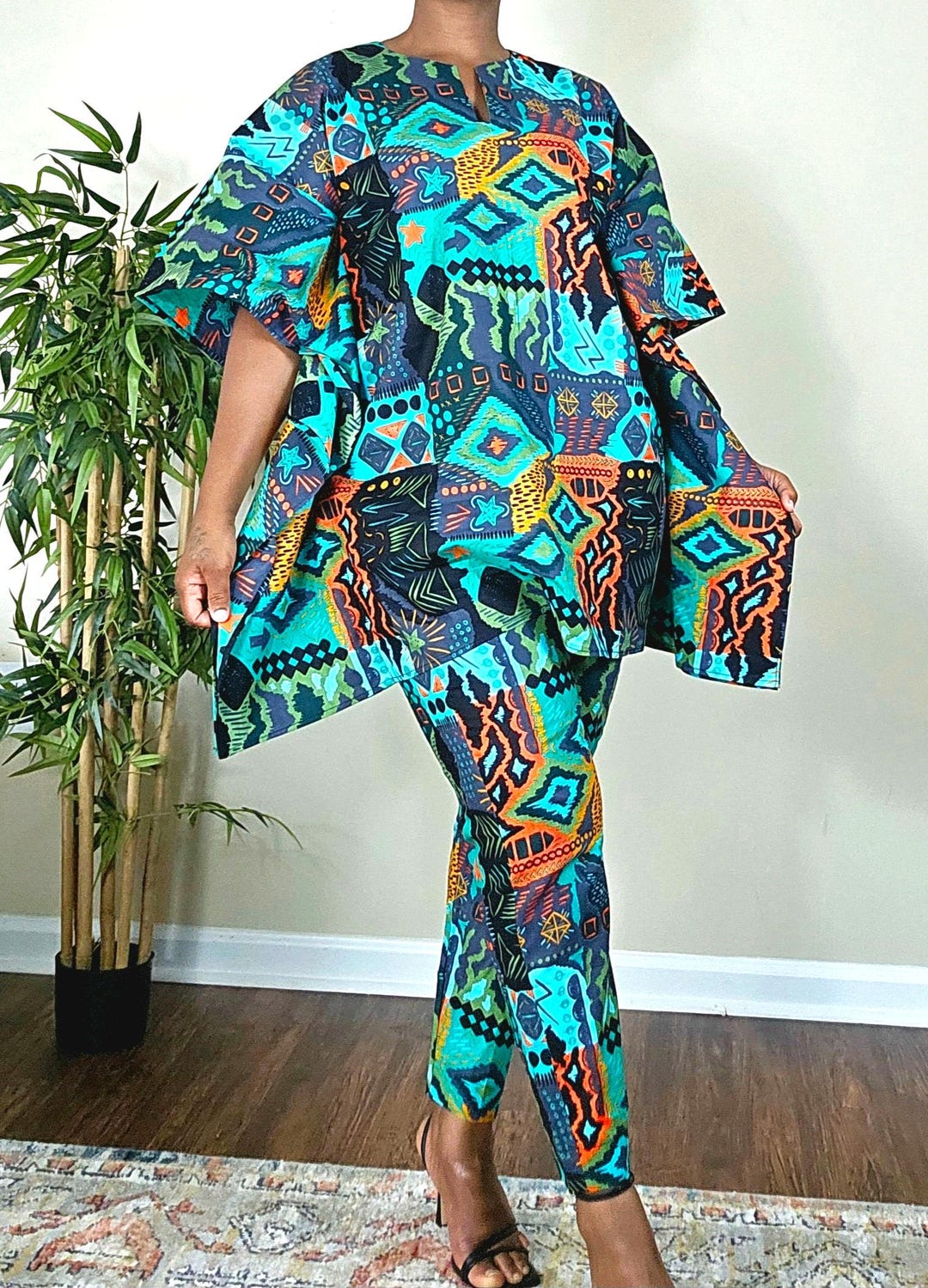 Amazonia Print Kaftan