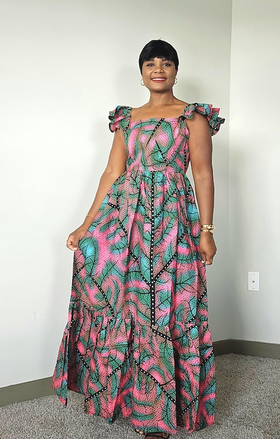 African print dress | Ankara dress