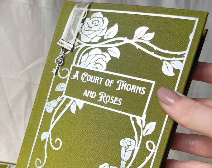 A Court of Thorns and Roses Special Edition Hand rebound Book Etsy