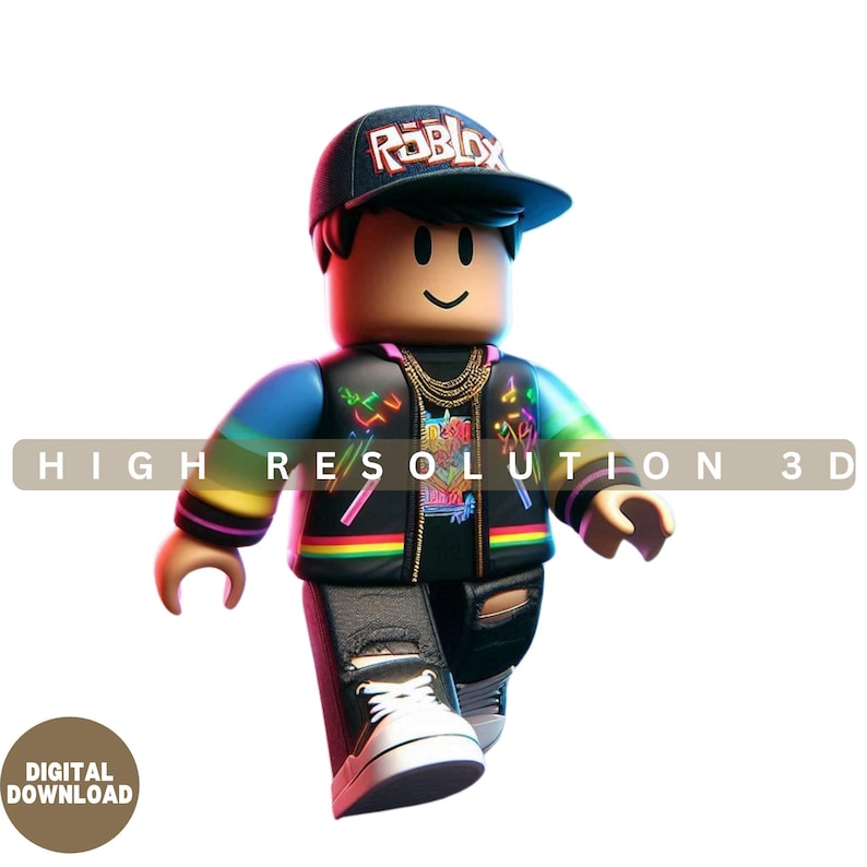 Roblox Birthday Printable Bundle Roblox Digital Download Roblox Boy Il B9tj 