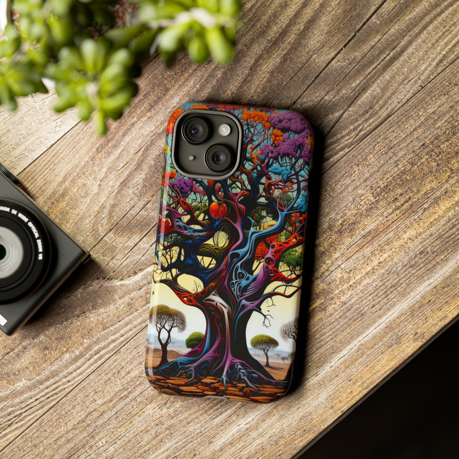 Tree Art Phone Cover,abstract Tough Cases for Samsung Iphone, Phone ...