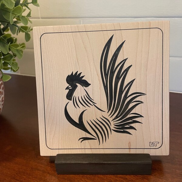Rooster Wall Decor Etsy