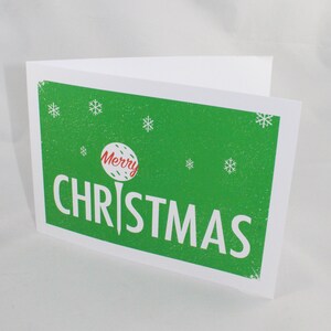 Cartolina di Buon Natale - golf