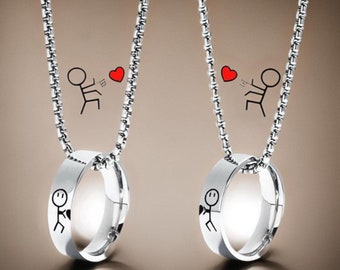 Doodle: Koppelketting met roestvrijstalen ketting