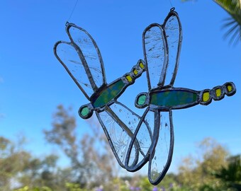 Stained Glass Dragonflies
